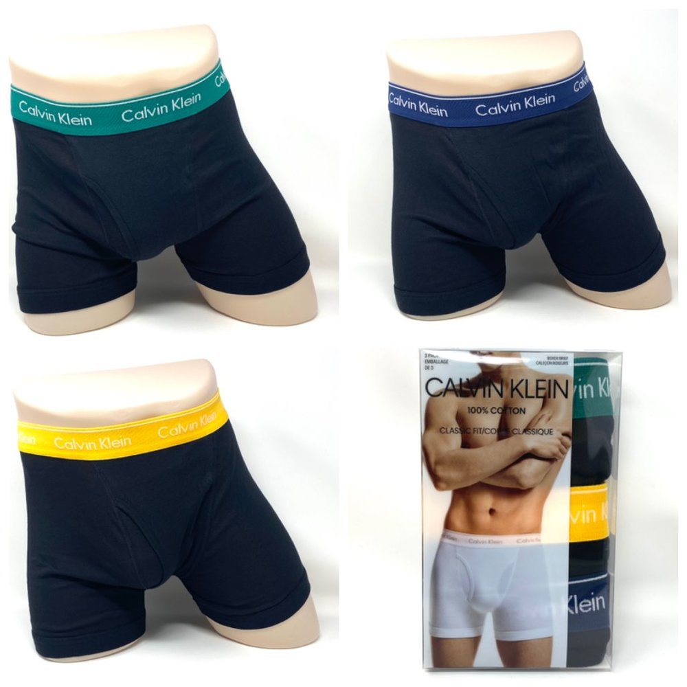 💖MEGA SALE💖 Calvin Klein 3 Pack Mens Underwear Cotton   Brief NB4003932